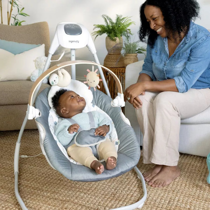 Ingenuity Simplecomfort Compact Soothing Swing - Park