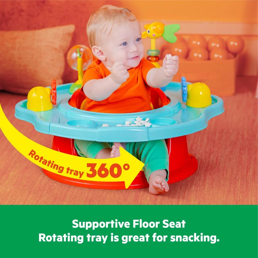 مقعد SuperSeat Playful Paradise 3 في 1 من Bright Starts مقعد SuperSeat Playful Paradise 3 في 1 من Bright Starts