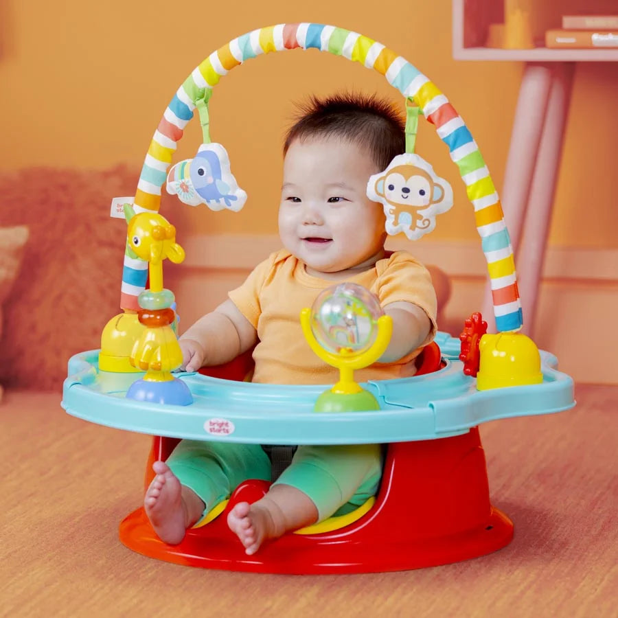 مقعد SuperSeat Playful Paradise 3 في 1 من Bright Starts مقعد SuperSeat Playful Paradise 3 في 1 من Bright Starts