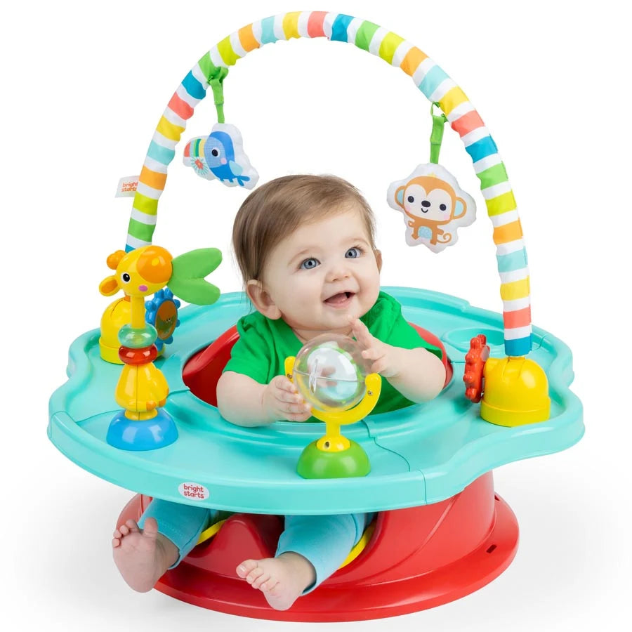 مقعد SuperSeat Playful Paradise 3 في 1 من Bright Starts مقعد SuperSeat Playful Paradise 3 في 1 من Bright Starts