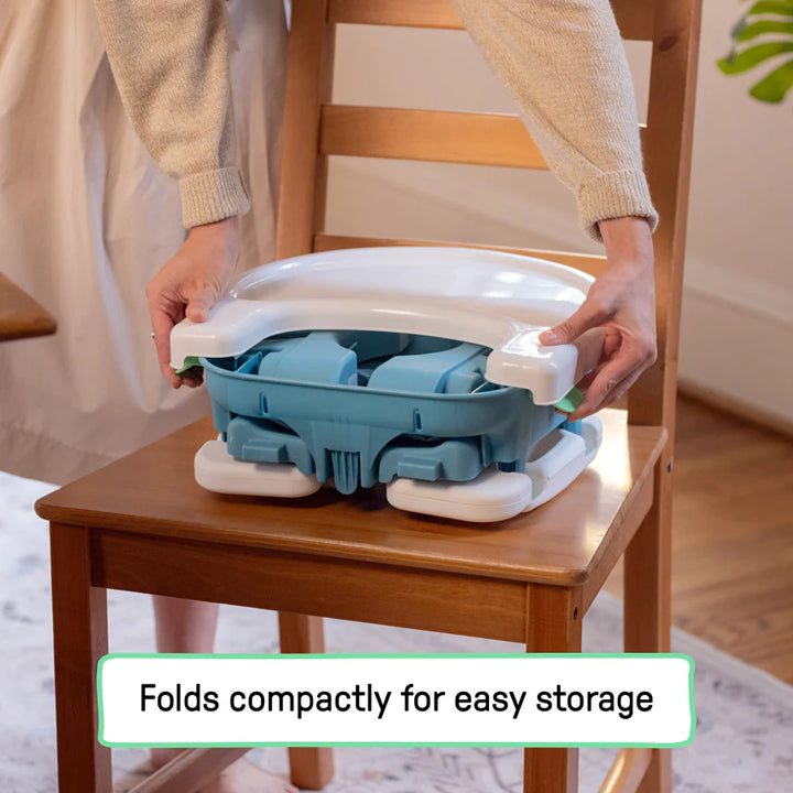 Ingenuity  Comfort Folding Booster Seat Teal