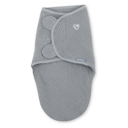 Ingenuity SwaddleMe Muslin Original Swaddle 0-3 Months (Granite)