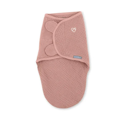 Ingenuity SwaddleMe Muslin Original Swaddle 0-3 Months (Blush)