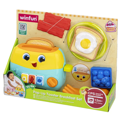 Winfun Pop-Up Toaster Breakfast Set