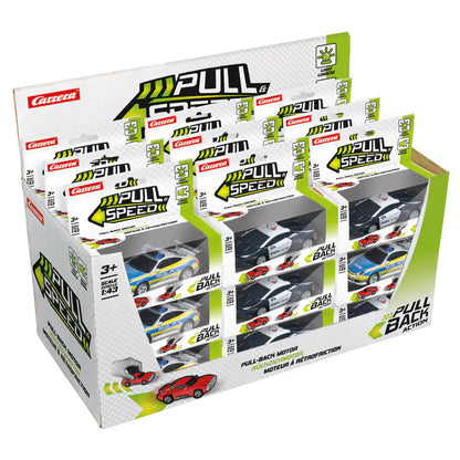 Carrera Pull N Speed Sound & Light Licensed Car 1:43 Scale