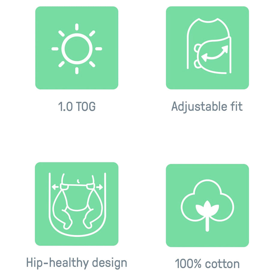 Ingenuity SwaddleMe Arms-Free Convertible Swaddle Dash Lines