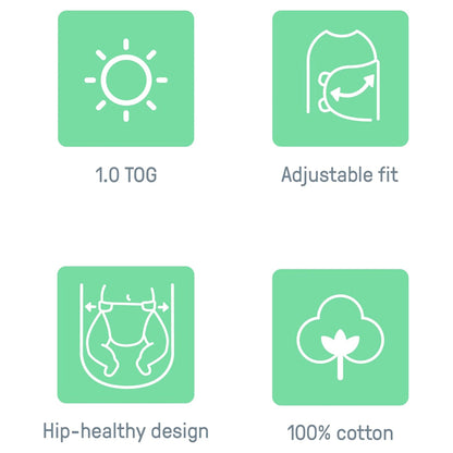 Ingenuity SwaddleMe Arms-Free Convertible Swaddle Dash Lines