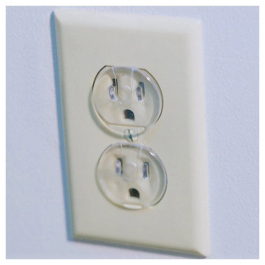 Safety Ultra Clear Outlet Plugs (Childproof)