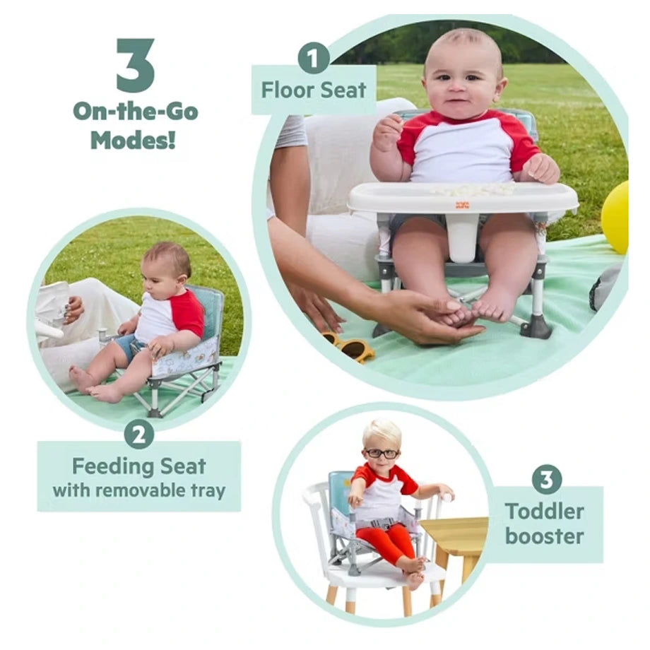 Bright Starts Winnie The Pooh Pop ‘N Sit Portable Booster Seat