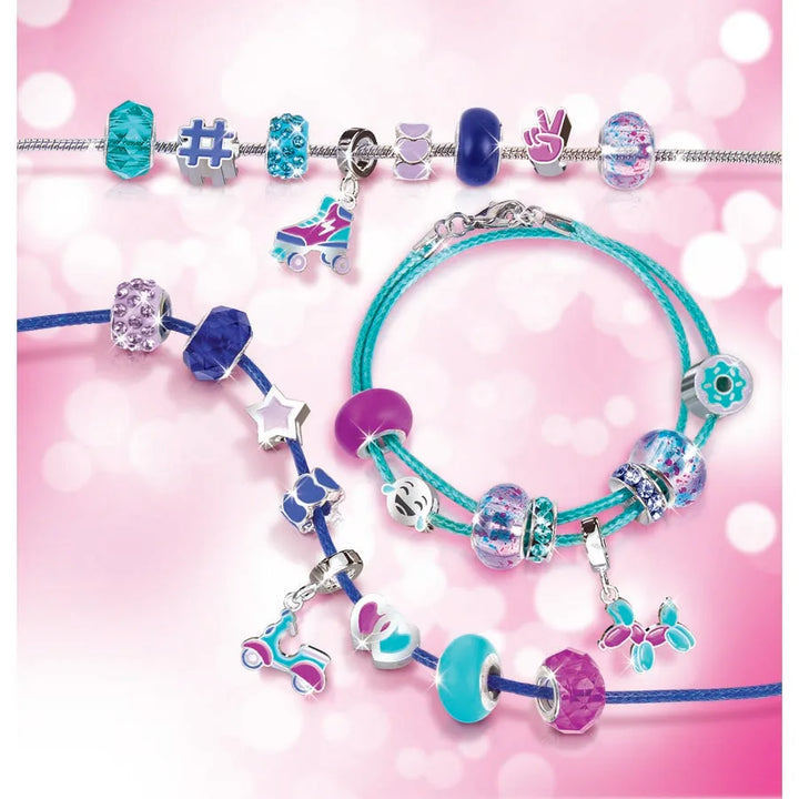 Make It Real Halo Charms Bracelets True Blue