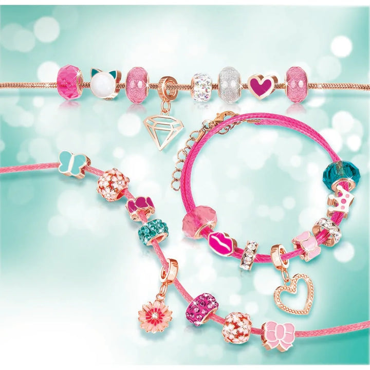 Make It Real Halo Charms Bracelets Think Pink