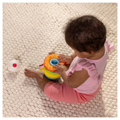 Bright Starts Cupcake Tower Stacking Toy with Teether