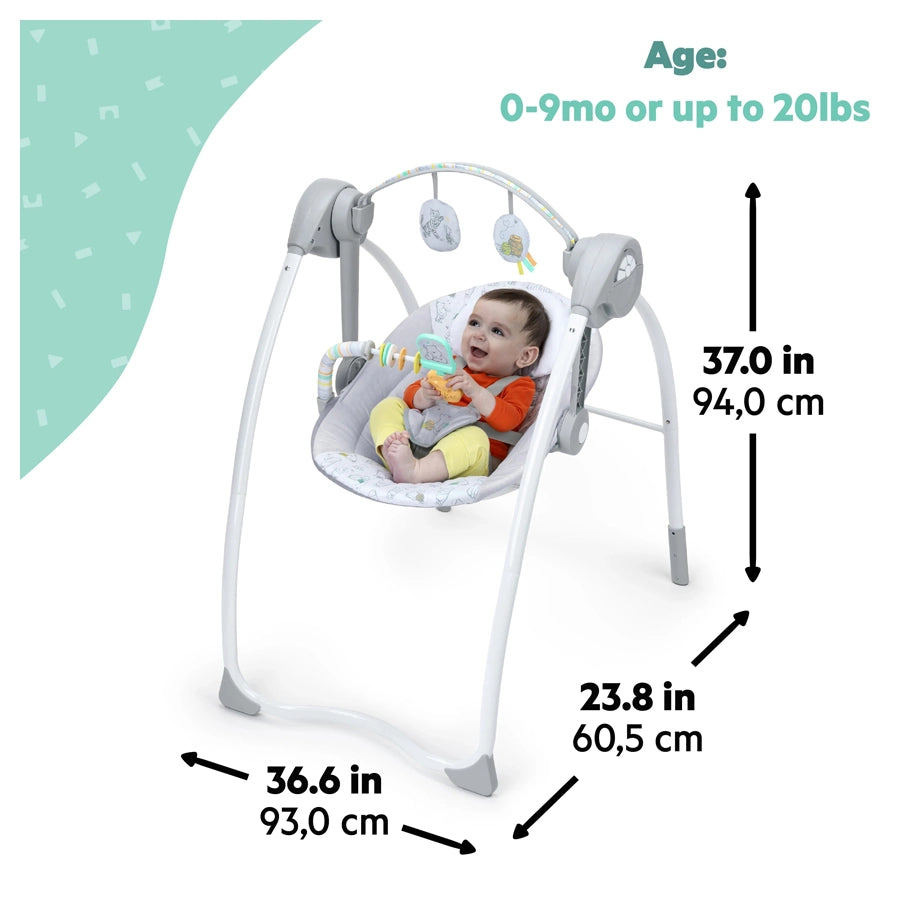 Bright Starts Winnie the Pooh Classic Pals Milestone Swing