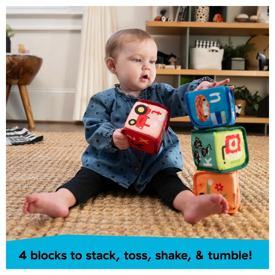 Baby Einstein Alpha Stacks Soft Blocks
