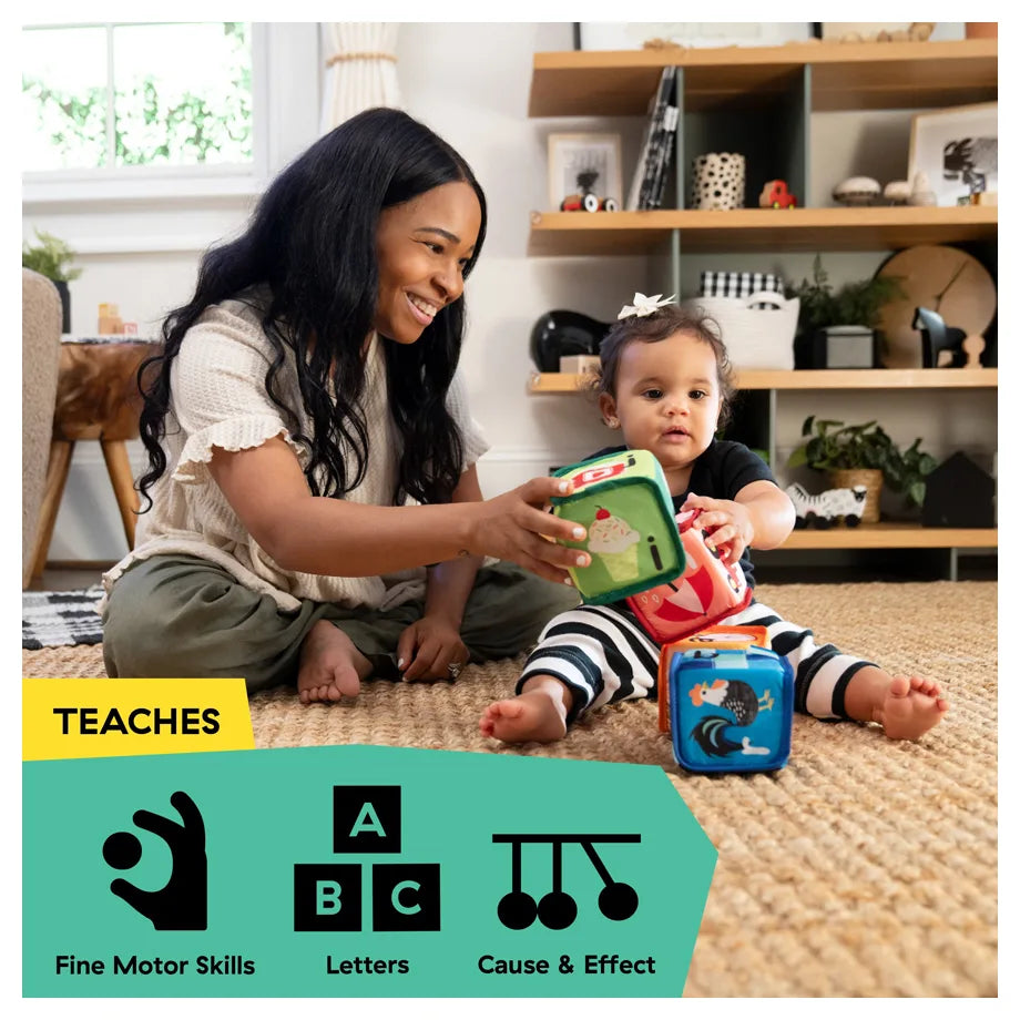Baby Einstein Alpha Stacks Soft Blocks