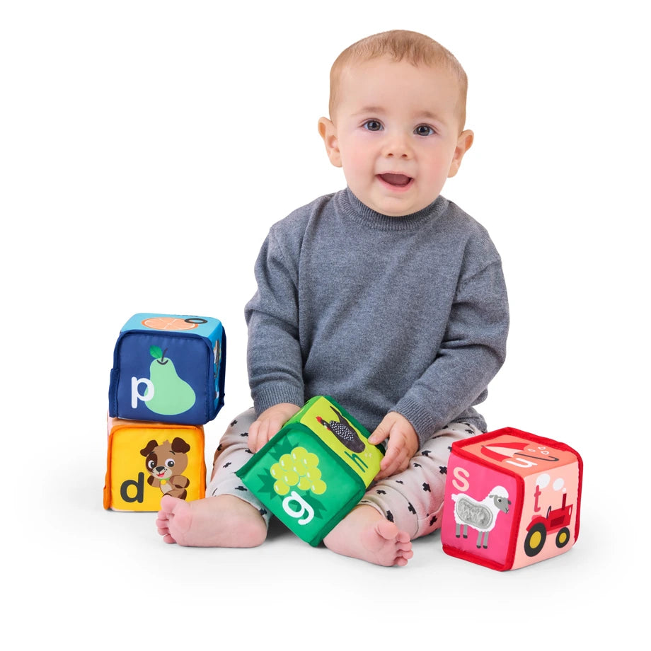 Baby Einstein Alpha Stacks Soft Blocks