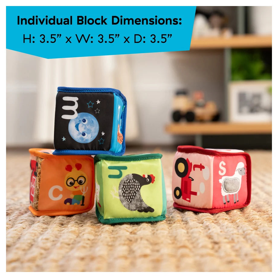 Baby Einstein Alpha Stacks Soft Blocks