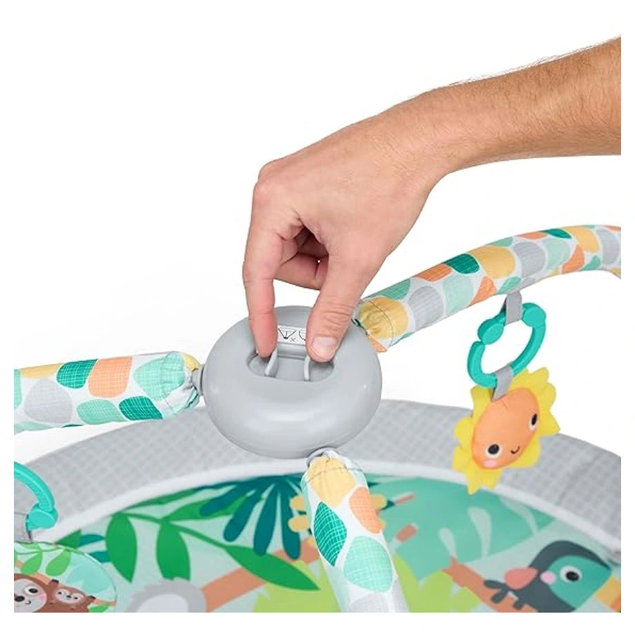 Bright Starts Pop 'N Wiggle Wild Rainforest FoldAway Activity Gym