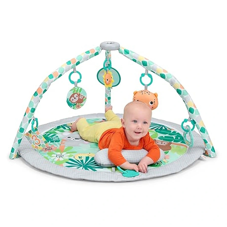 Bright Starts Pop 'N Wiggle Wild Rainforest FoldAway Activity Gym