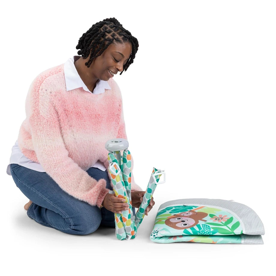 Bright Starts Pop 'N Wiggle Wild Rainforest FoldAway Activity Gym