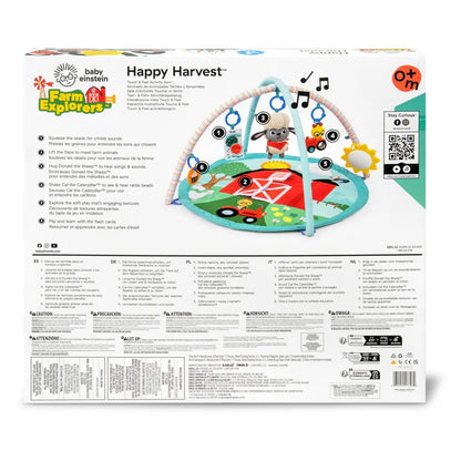 Baby Einstein Happy Harvest Touch & Feel Activity Gym