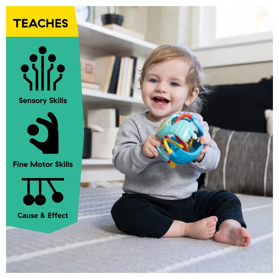 Baby Einstein Rattle & Sense Sensory Ball