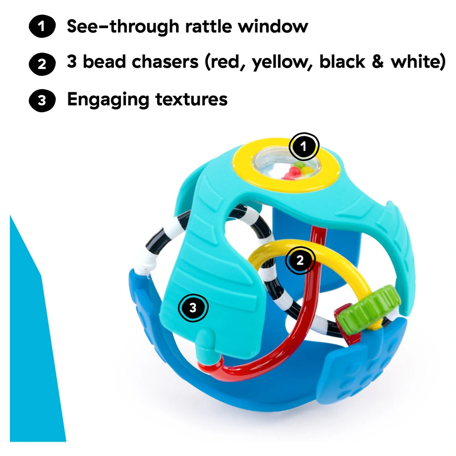 Baby Einstein Rattle & Sense Sensory Ball