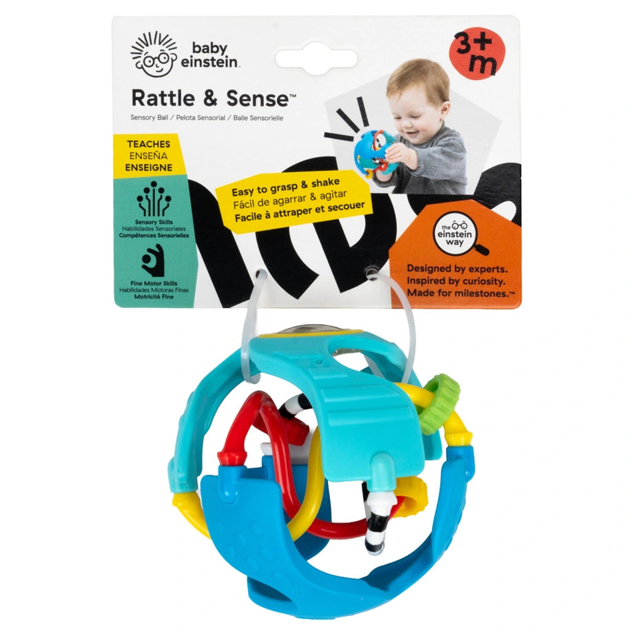 Baby Einstein Rattle & Sense Sensory Ball