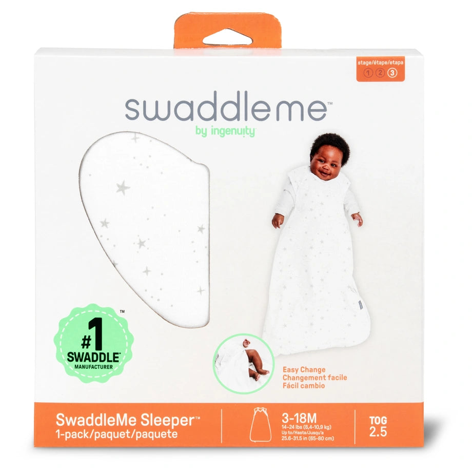 Ingenuity SwaddleMe Night Sack Sleeper (3-18 months)