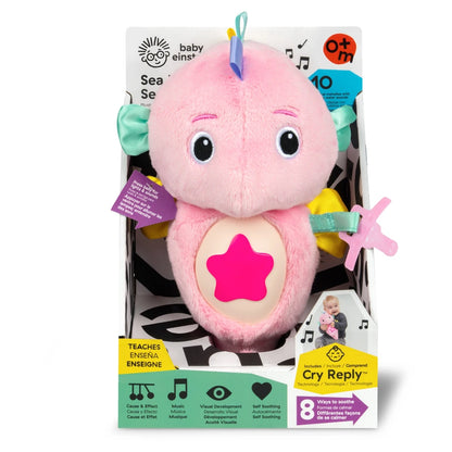 Baby Einstein Sea Dreams Seahorse Plush Soother (Pink)