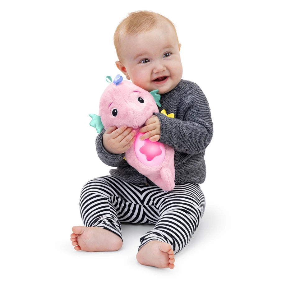 Baby Einstein Sea Dreams Seahorse Plush Soother (Pink)