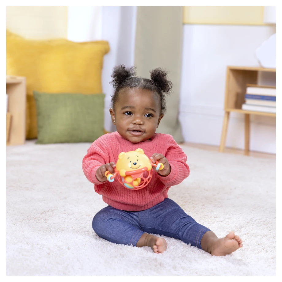 Bright Starts Winnie the Pooh Jingle & Shake Rattle Toy
