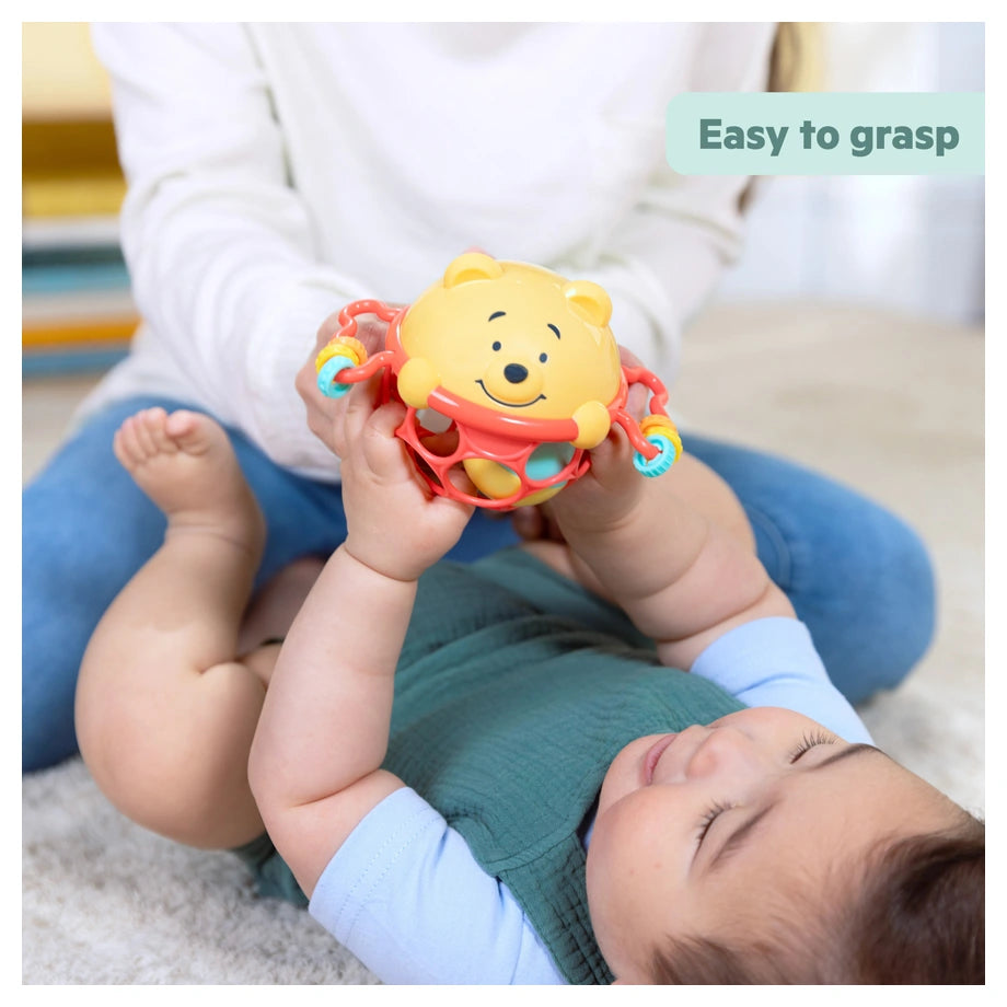 Bright Starts Winnie the Pooh Jingle & Shake Rattle Toy