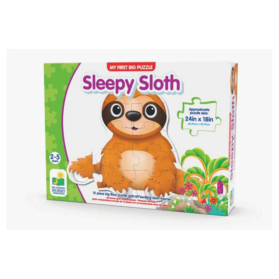 The Learning Journey My First Big Floor Puzzle - Sleepy Sloth
