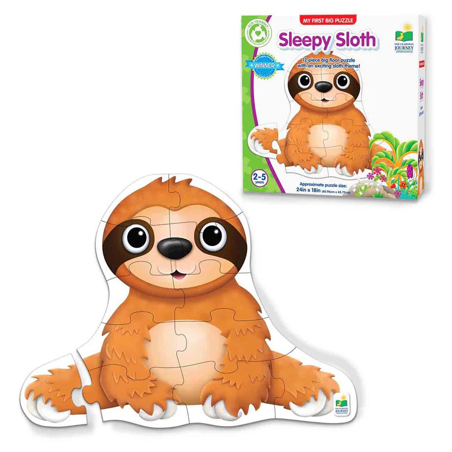 The Learning Journey My First Big Floor Puzzle - Sleepy Sloth