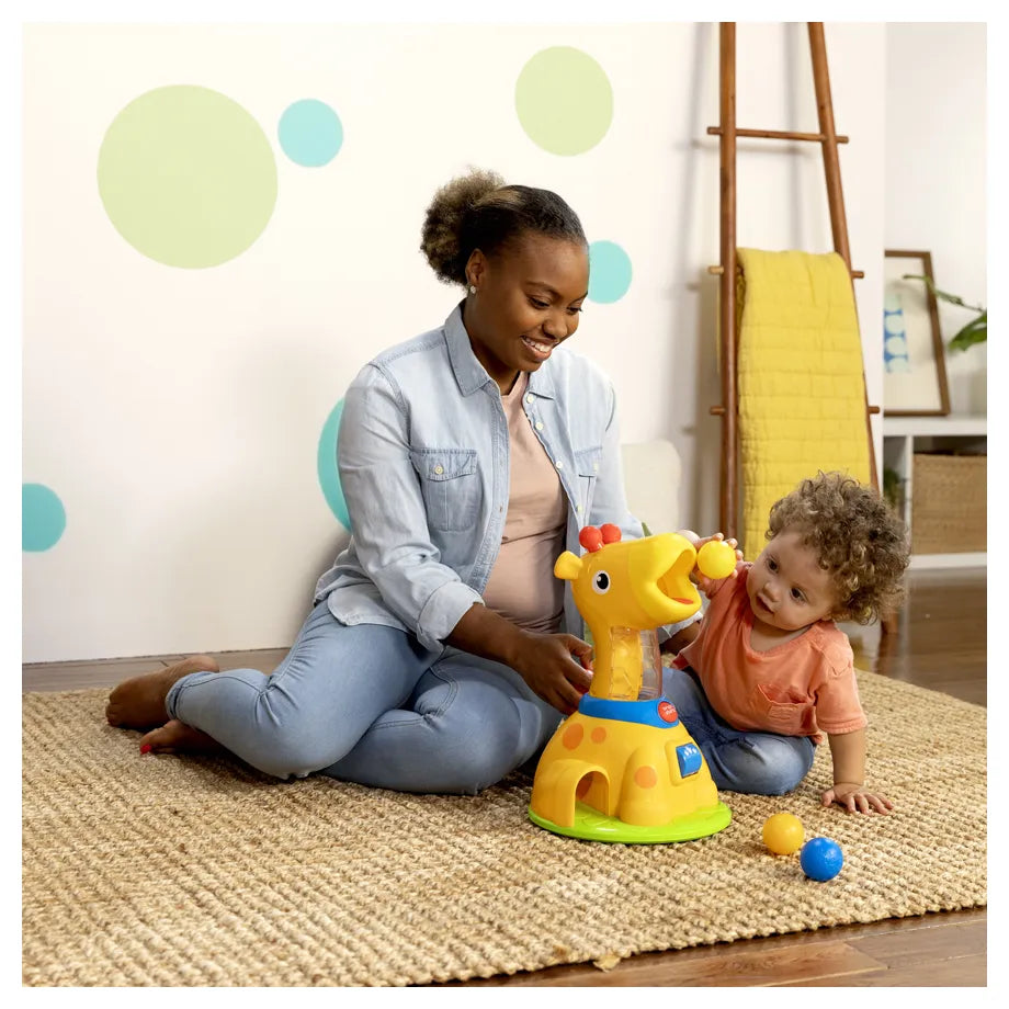Bright Starts Spinnin’ Spots Giraffe Ball Play Toy