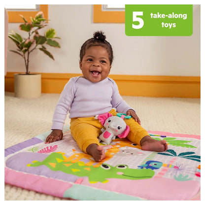 Bright Starts Wild Wiggles Sweet Safari FoldAway Activity Gym