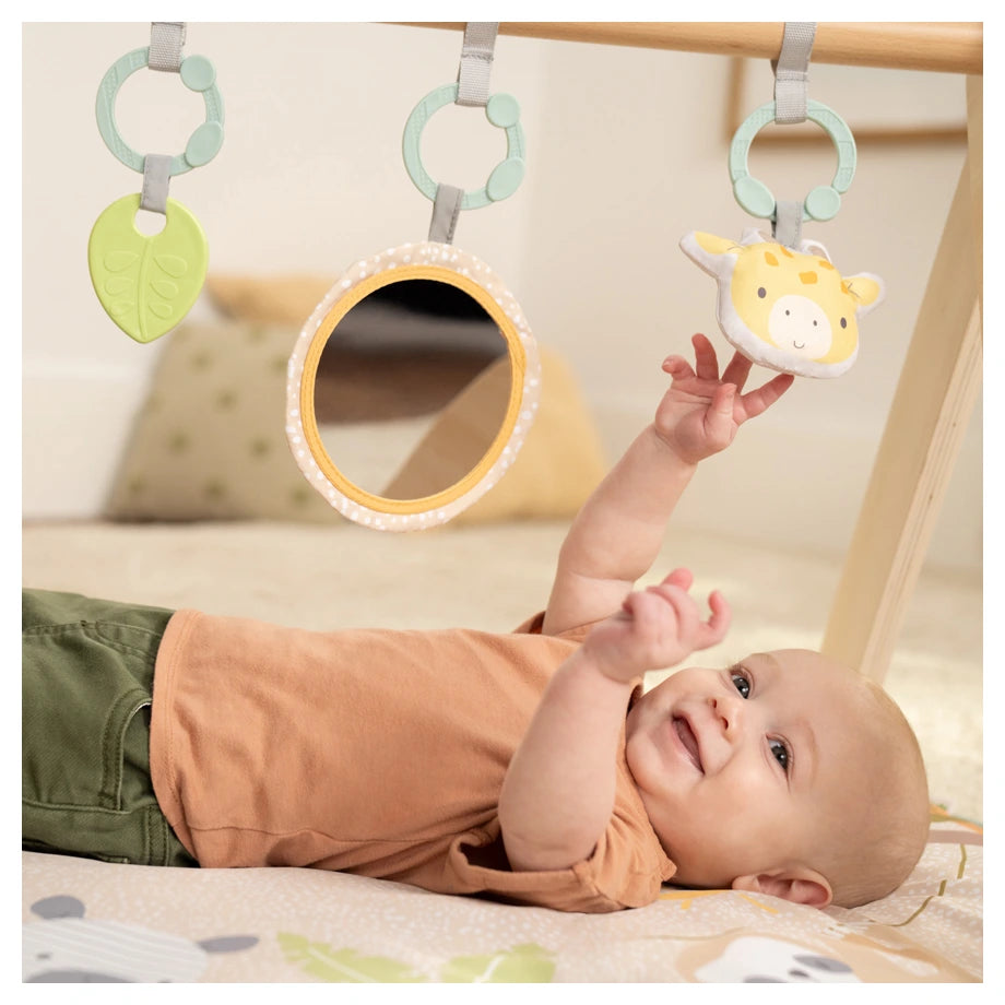 Ingenuity Wonder & Wood Wooden Toy Arch & Play Mat