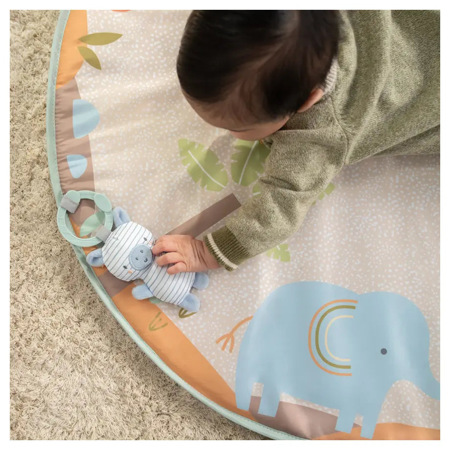 Ingenuity Wonder & Wood Wooden Toy Arch & Play Mat