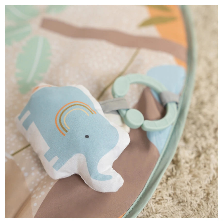 Ingenuity Wonder & Wood Wooden Toy Arch & Play Mat