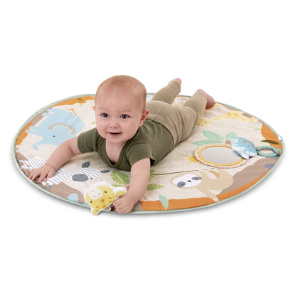 Ingenuity Wonder & Wood Wooden Toy Arch & Play Mat