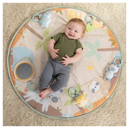Ingenuity Wonder & Wood Wooden Toy Arch & Play Mat
