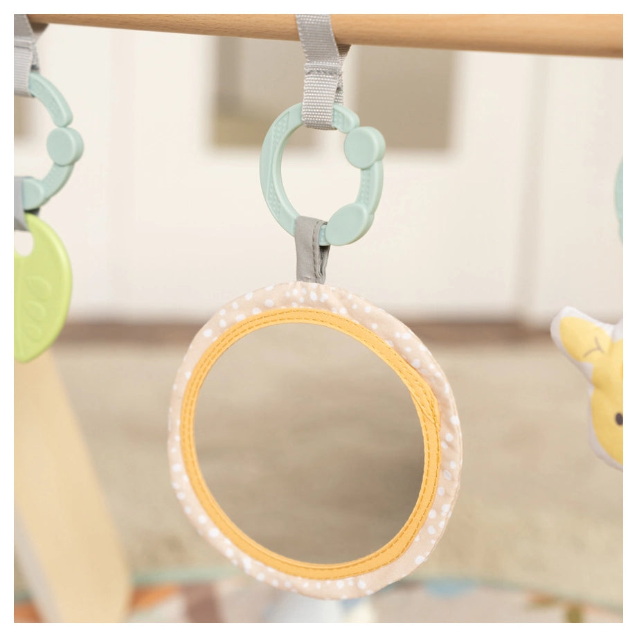 Ingenuity Wonder & Wood Wooden Toy Arch & Play Mat