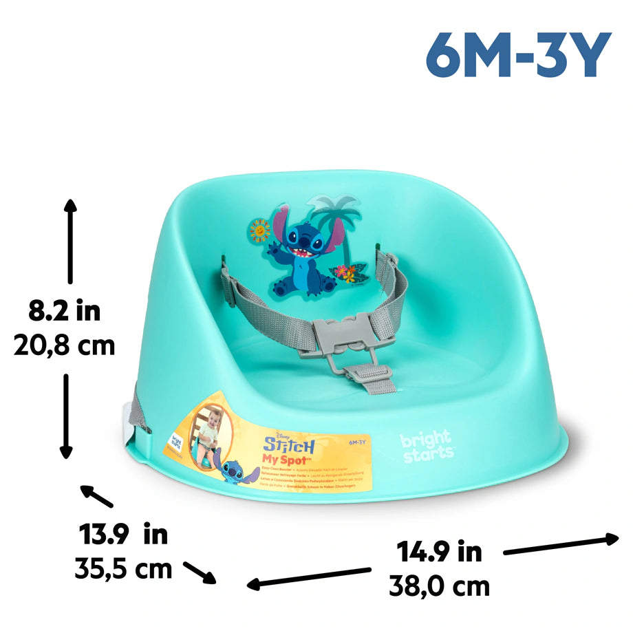 Bright Starts Disney My Spot Easy Clean Booster Stitch Bright Starts Disney My Spot Easy Clean Booster Stitch