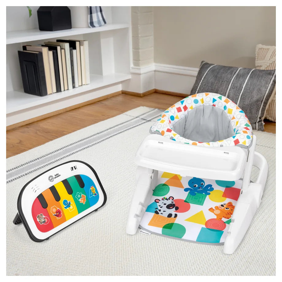 Baby Einstein Tappin' Tunes Learn-to-Sit 4-in-1 Sit-Up Floor Seat