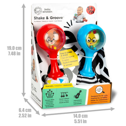 Baby Einstein Shake & Groove Toy Maracas