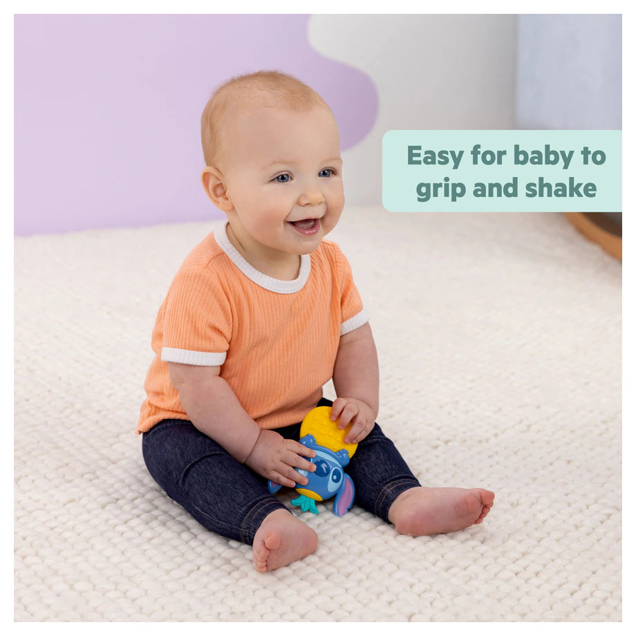 Bright Starts Stitch Tropical Teethe Rattle & Teether Bright Starts Stitch Tropical Teethe Rattle & Teether