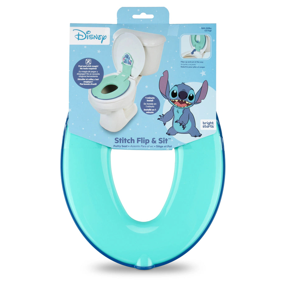 Bright Starts Disney Junior Stitch Flip & Sit Potty Seat Bright Starts Disney Junior Stitch Flip & Sit Potty Seat
