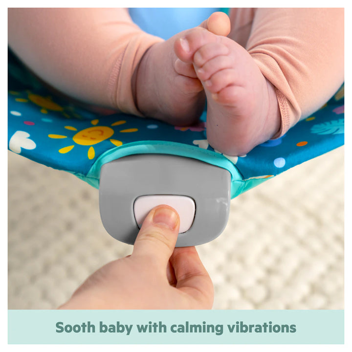 Bright Starts Stitch Ohana Paradise Vibrating Bouncer