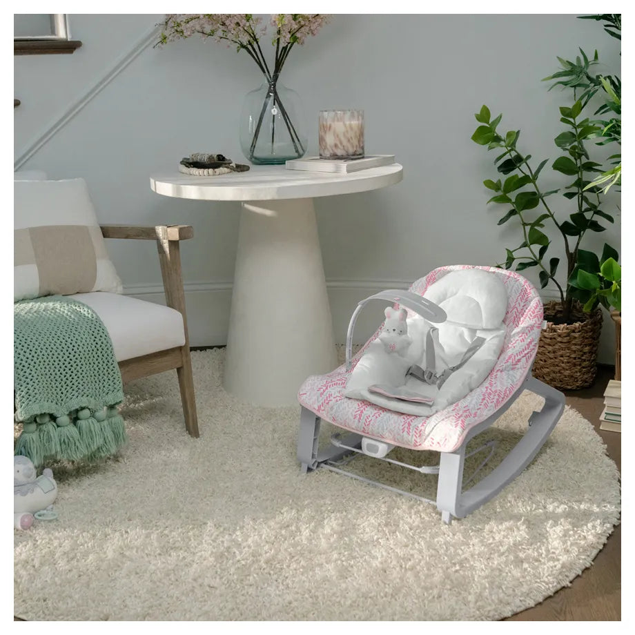 Ingenuity Keep Cozy 3-in-1 Grow with Me Bounce & Rock Seat - Lily